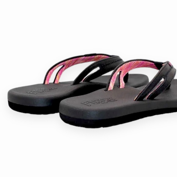 Flojos Women's Flip Flops | Various Sizes: 7, 11 | Black Pink Accent | NWT | $15 - Picture 3 of 7